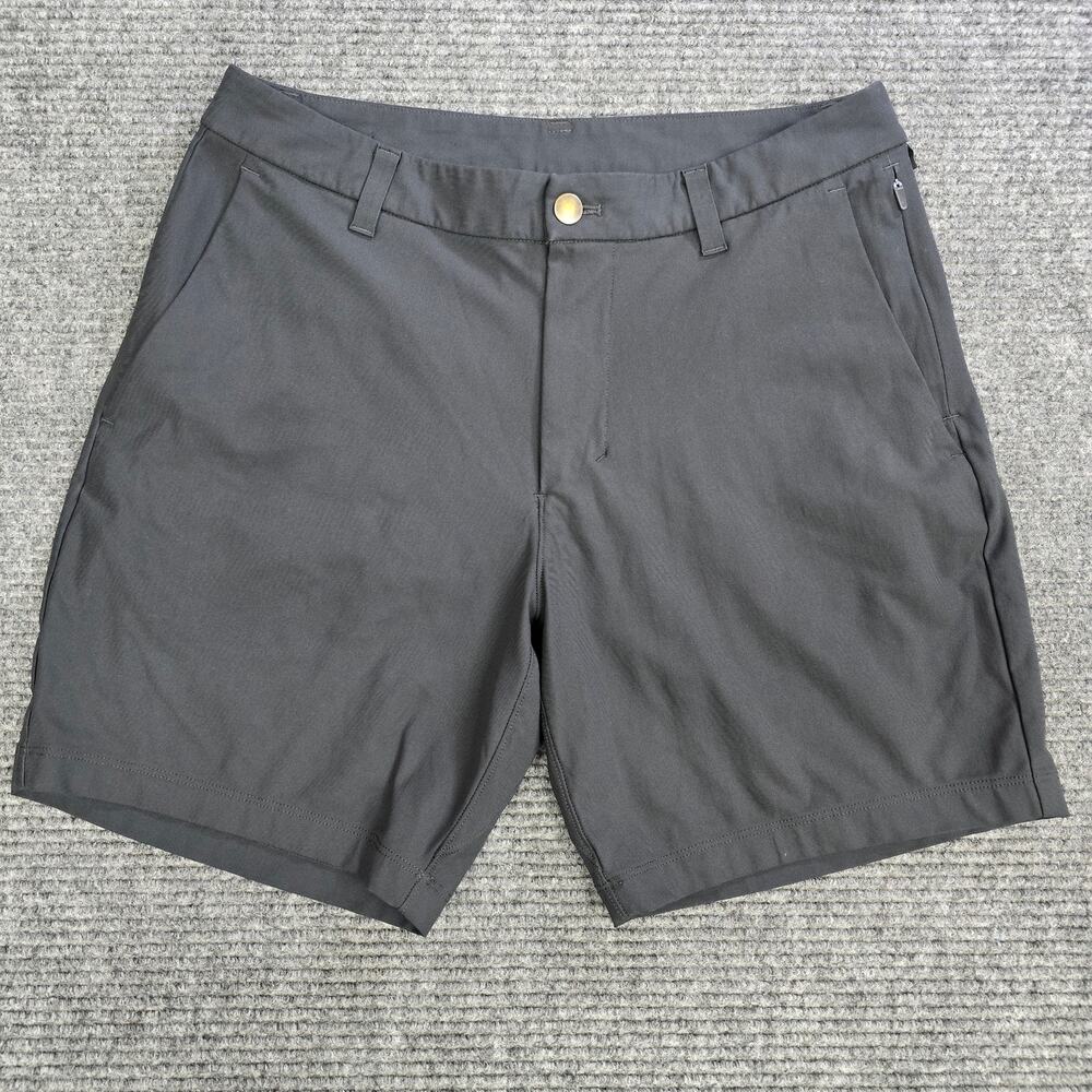 Lululemon Commission Classic-Fit Short 30 7" Warpstreme Mens Chino Golf Gray